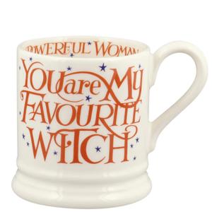 Emma Bridgewater Halloween Toast Favourite Witch Half Pint Mug